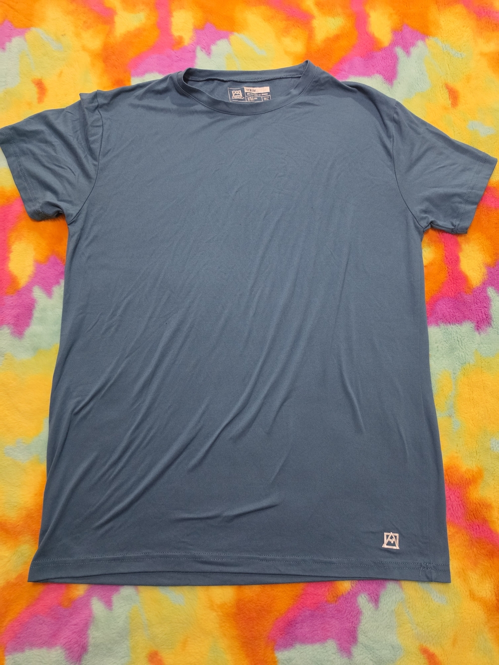 Avalanche Slate Blue Crewneck Short Sleeve Tee